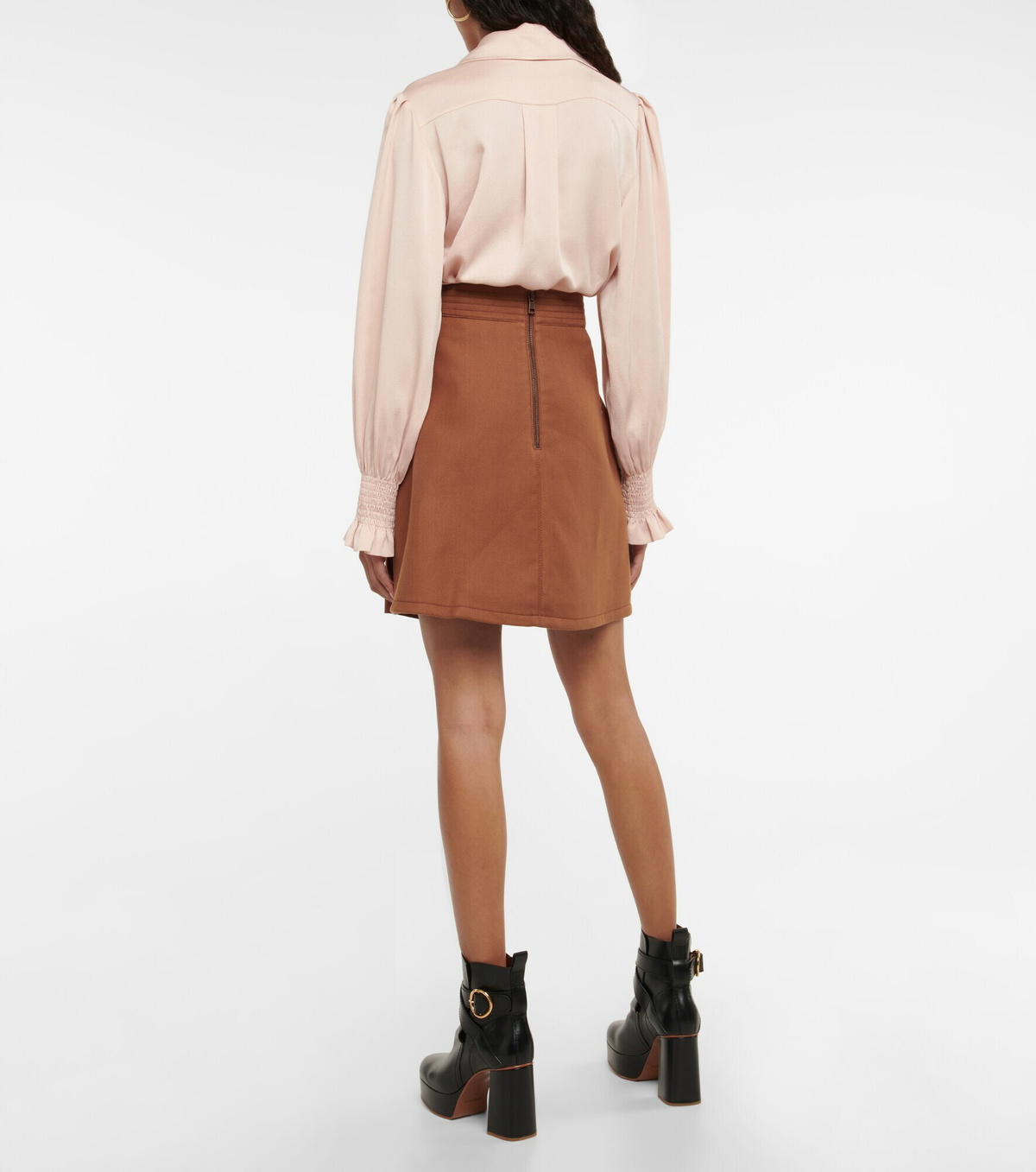 See By Chloe - Suede miniskirt