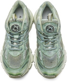 Axel Arigato Green Dip-Dye Marathon Sneakers