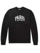 Balenciaga - Appliquéd Wool Sweater - Black