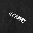 Stutterheim Vadstena Logo Print Tee