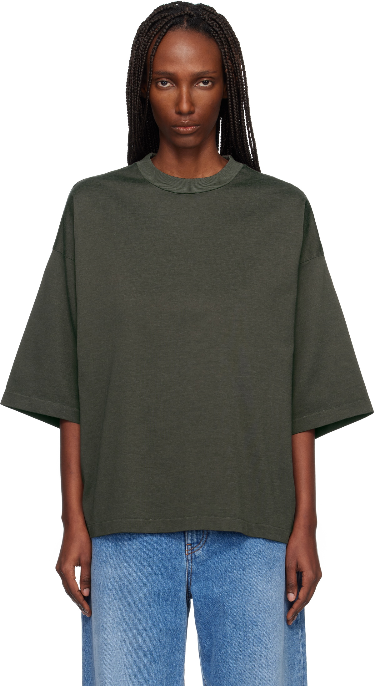 Fear of God Khaki Relaxed S/S T-shirt