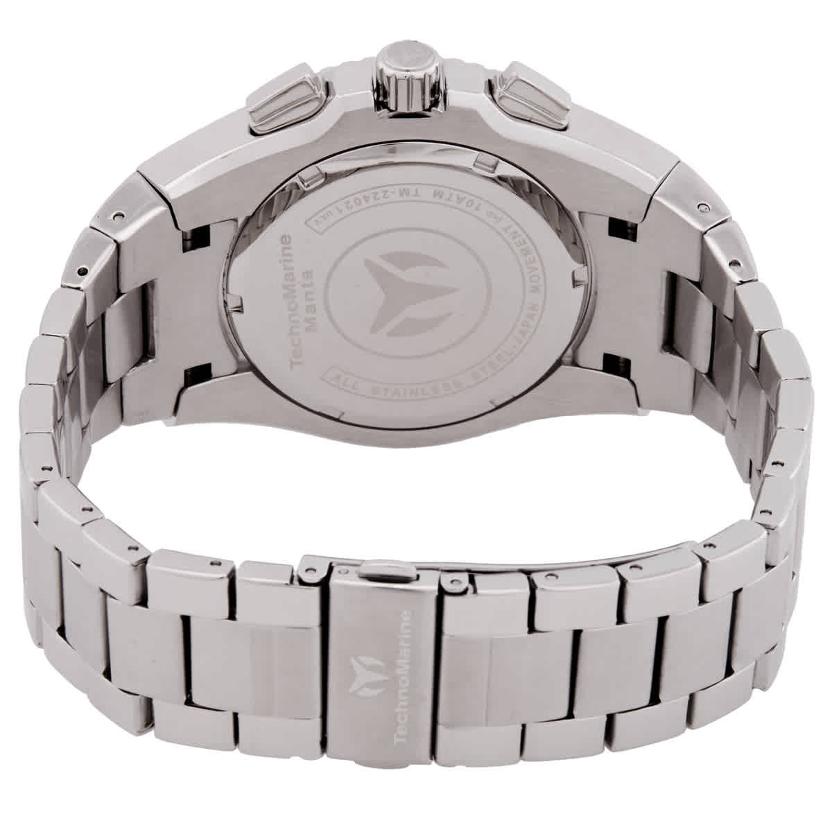 Technomarine Manta Chronograph Quartz Black Dial Mens Watch TM-224021