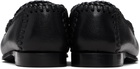 HEREU Black Sastre Supple Shiny Loafers