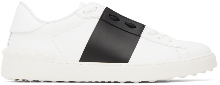 Photo: Valentino Garavani White & Black Open Sneakers