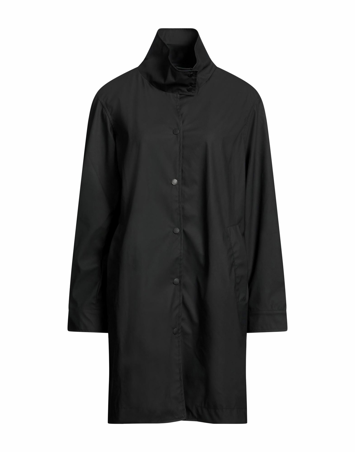 Crossley Womens Overcoat & Trench Coat in Black