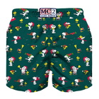 MC2 Saint Barth Man Light Fabric Swim Shorts With Snoopy Padel Print | Snoopy - Peanuts Special Edition