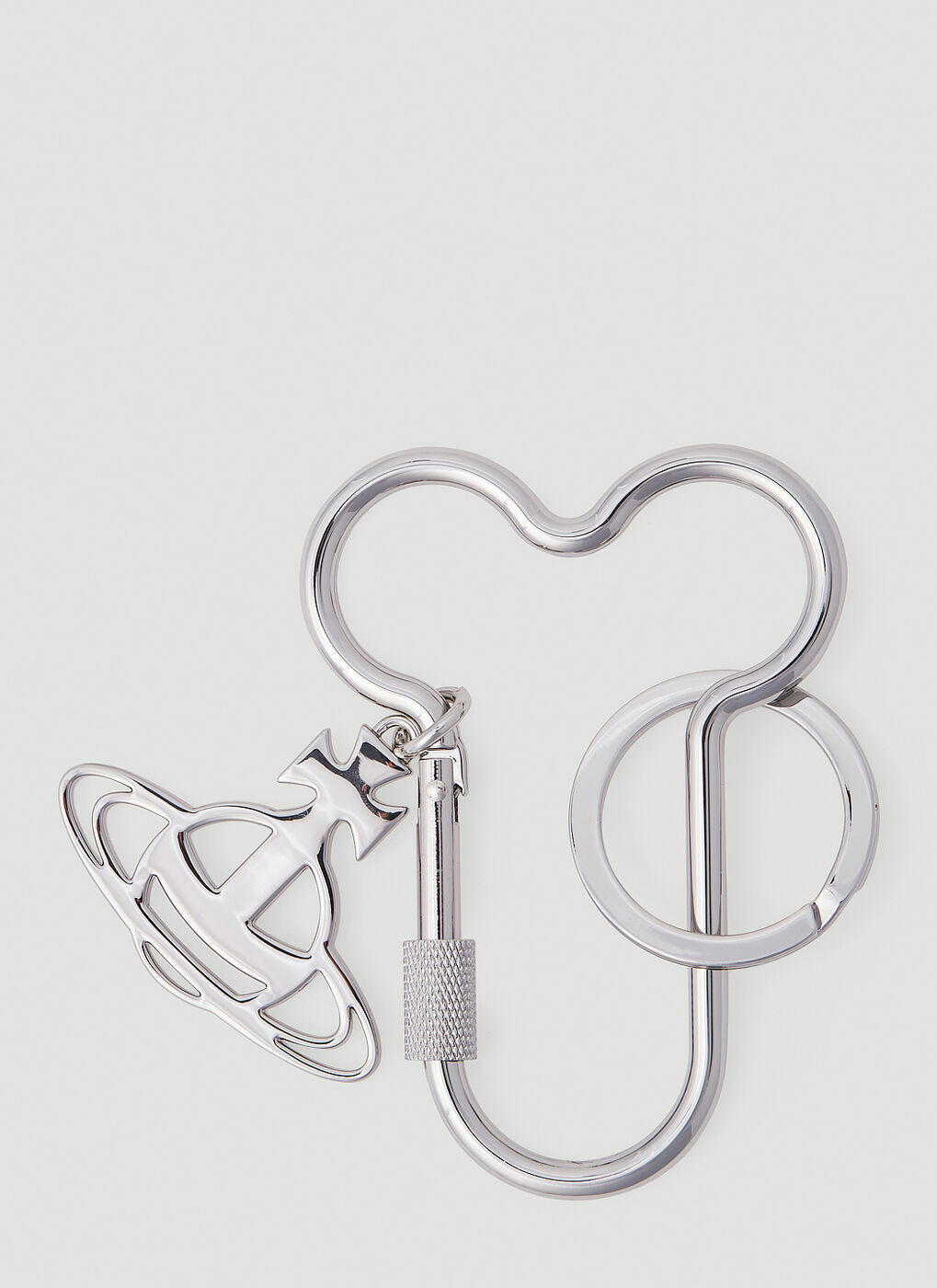 Vivienne Westwood - Penis Carabiner Keyring in Silver Vivienne Westwood