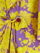 Vetements Acid Flower Wrap Dress