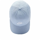 Nike Men's Futura Washed H86 Cap in Ashen Slate/White