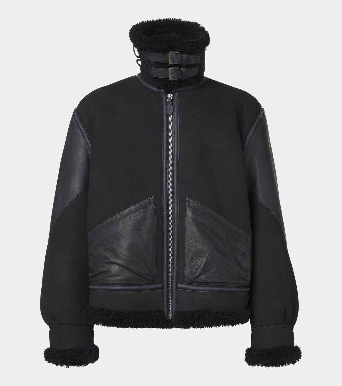Ralph Lauren Purple Label Lutton shearling-lined leather jacket
