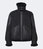 Ralph Lauren Purple Label Lutton shearling-lined leather jacket