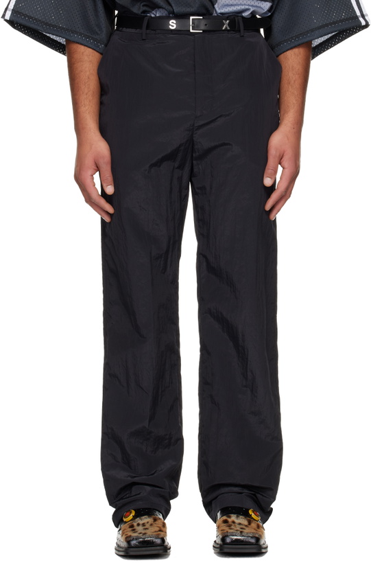 Photo: Martine Rose Black Tailored Track Trousers