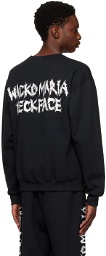 WACKO MARIA Black Neckface Edition Graphic Sweatshirt