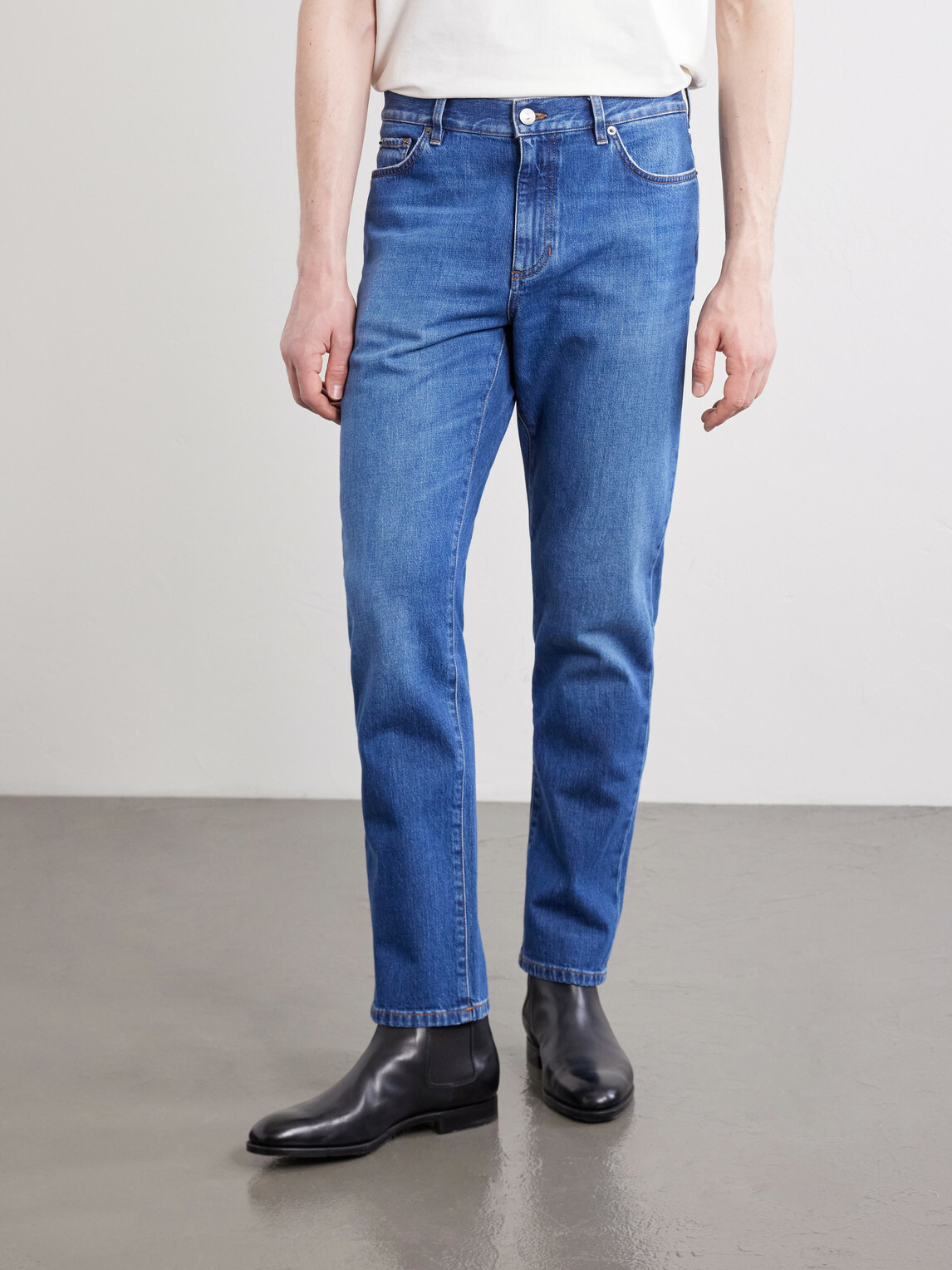 Zegna - Vintage House Straight-Leg Jeans - Blue