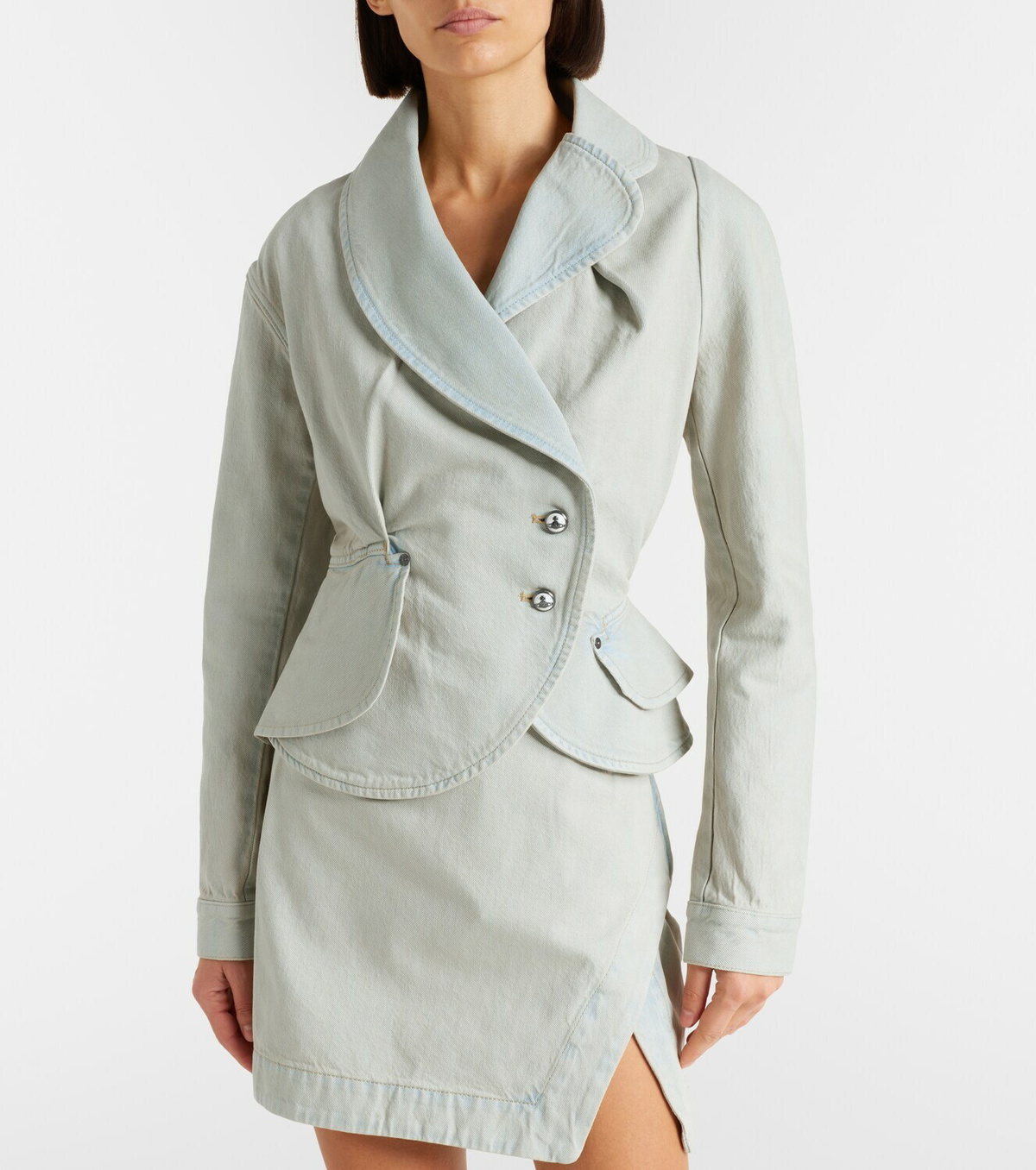 Vivienne Westwood Stormy faded denim jacket
