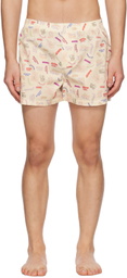 Jacquemus Off-White Le Raphia 'Le Caleçon' Boxers