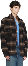 Isabel Marant Black & Beige Kervon Jacket