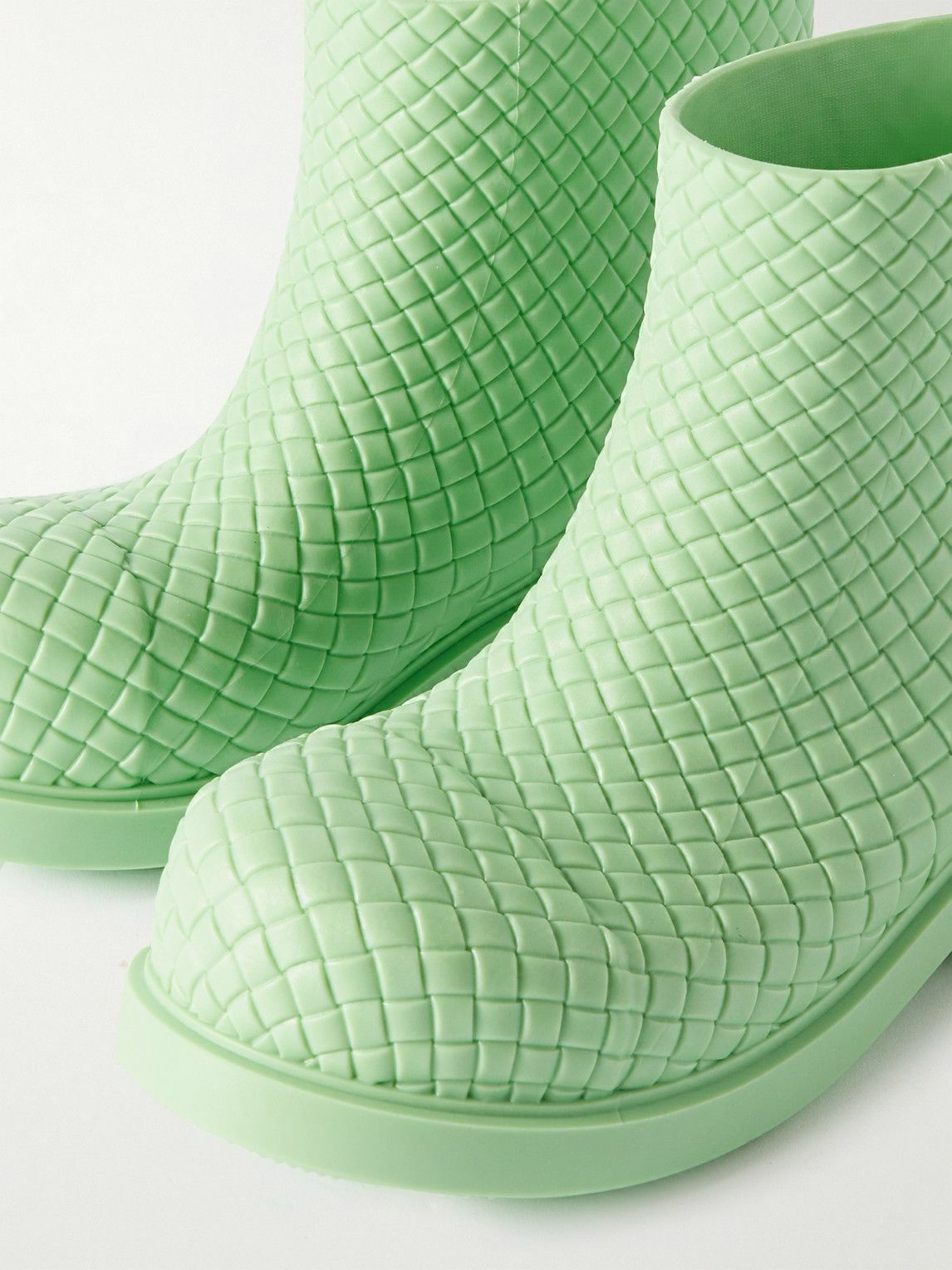 Bottega Veneta The Lug slip-on boots - Green