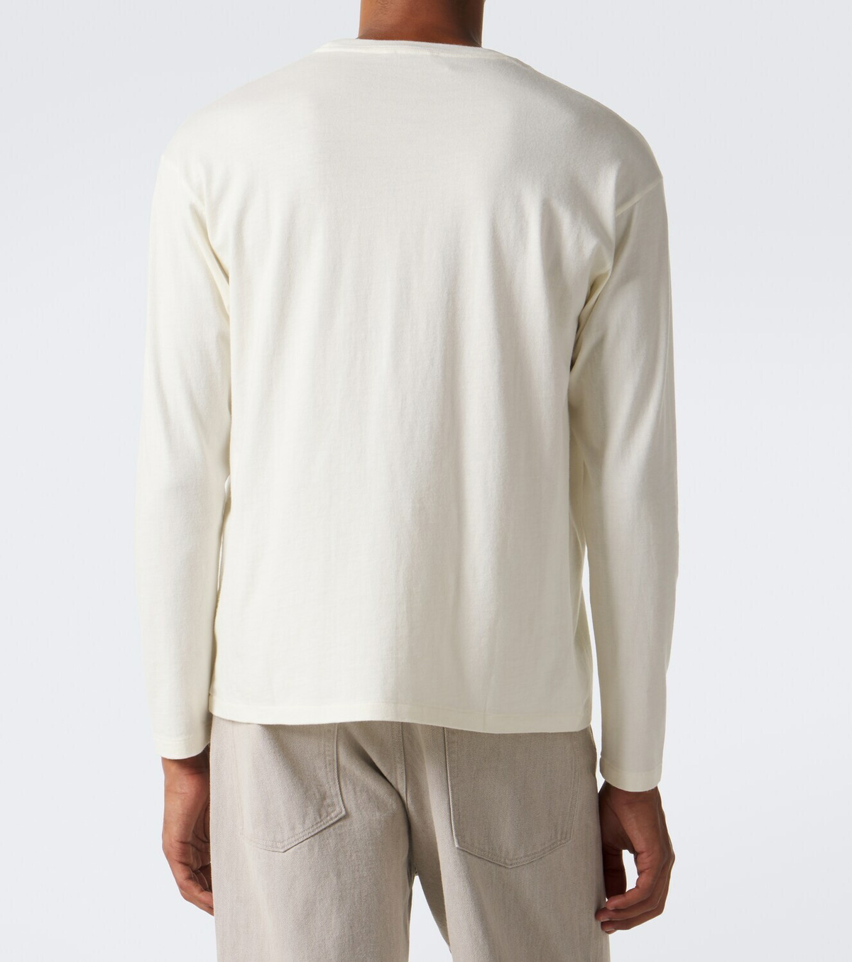 Auralee Cotton and cashmere jersey T-shirt