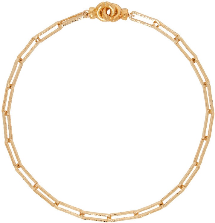 Photo: Alighieri Gold 'The Molten Link Layer' Bracelet