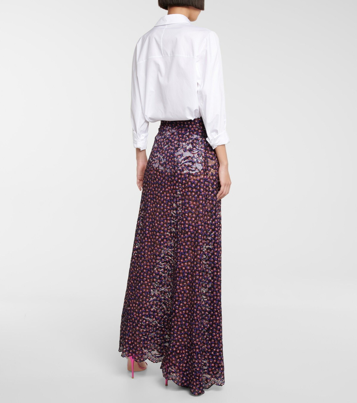 paco rabanne tie dye skirt