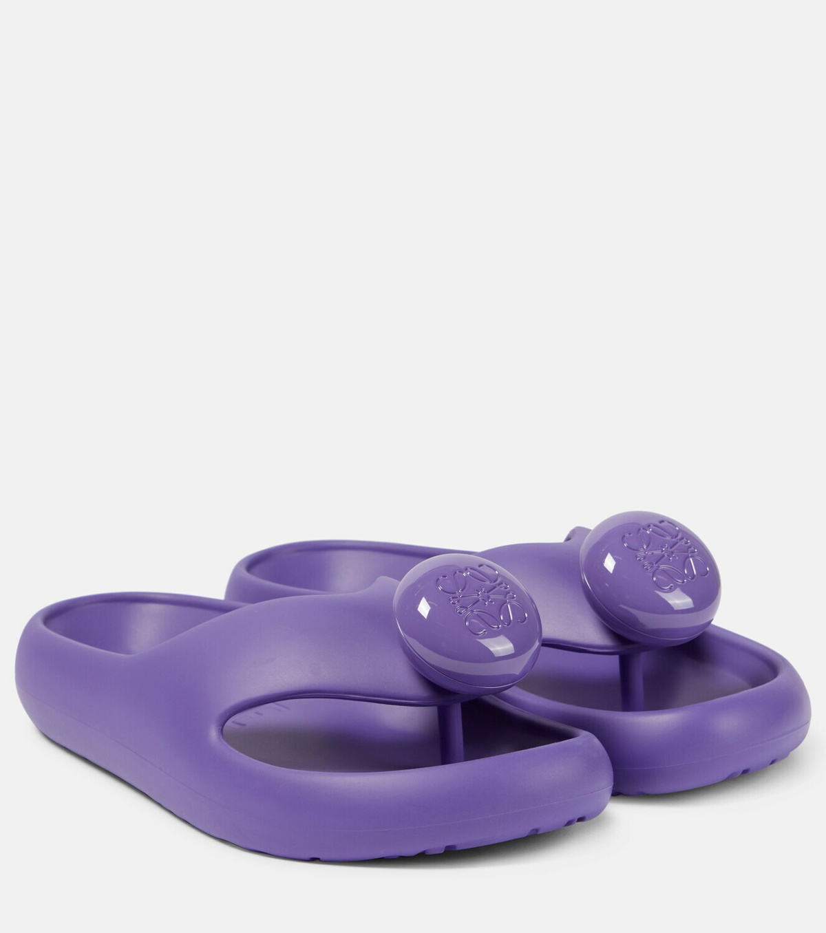 Loewe Paula's Ibiza Bubble rubber thong sandals Loewe