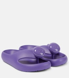 Loewe Paula's Ibiza Bubble rubber thong sandals