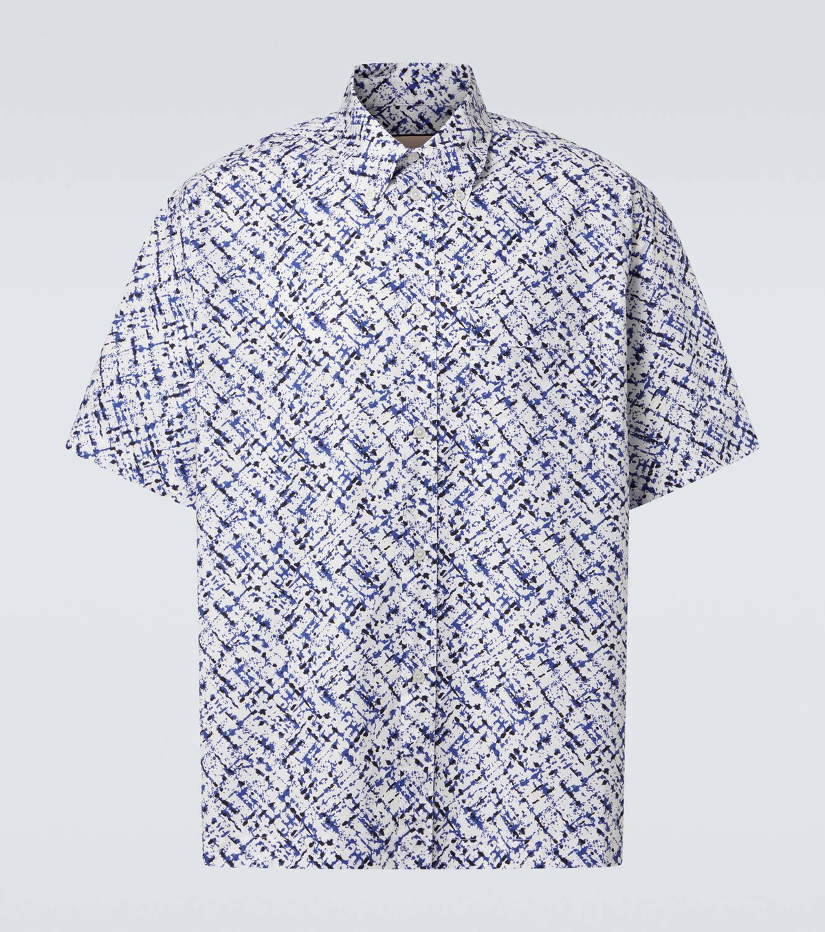 Plan C Printed cotton shirt