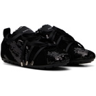 Simone Rocha Black Ballerina Grip Trainer Sneakers