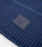 Acne Studios Face wool and yak-blend beanie