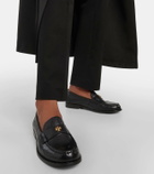 Tory Burch Embellished leather loafers