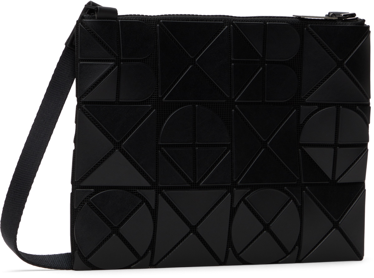 BAO BAO ISSEY MIYAKE Black Font Crossbody Bag