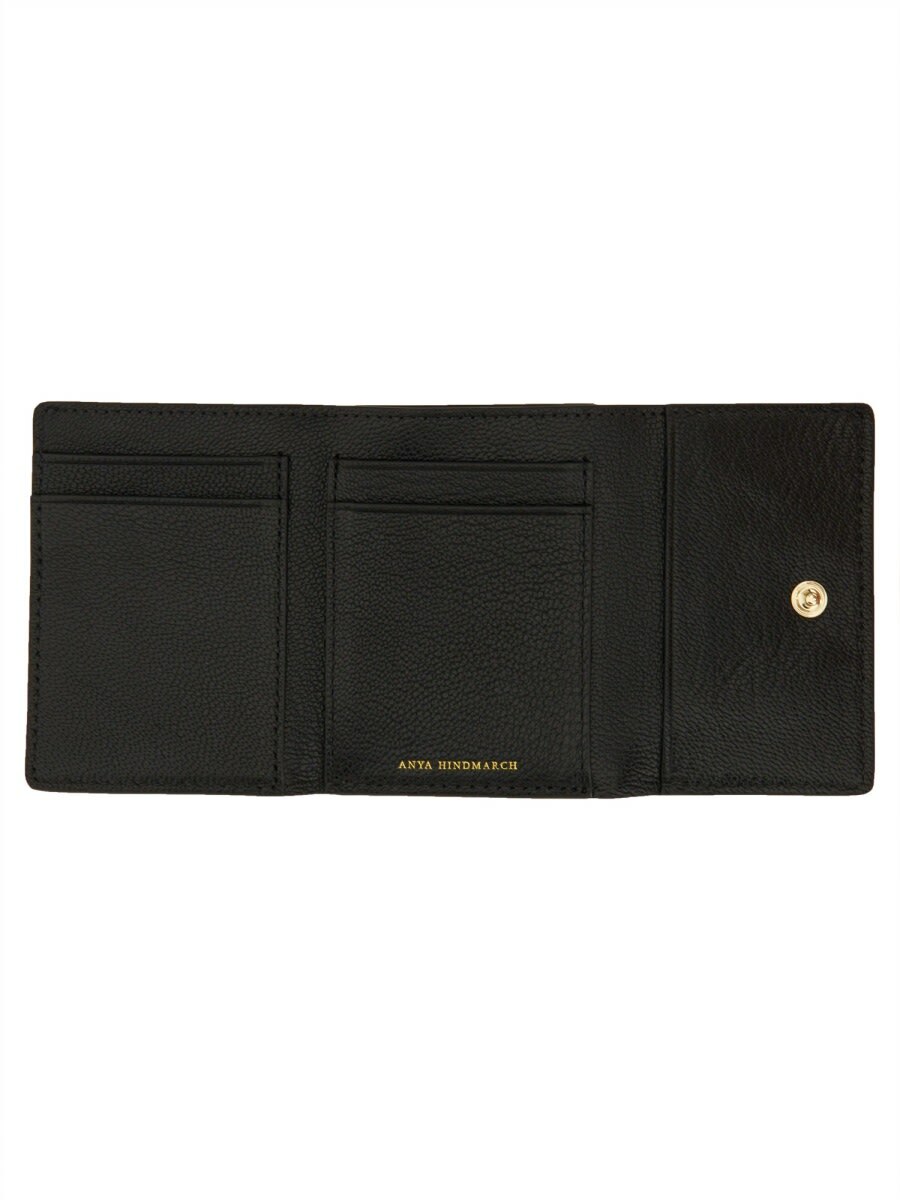 Anya Hindmarch Trifold Mini eyes Wallet