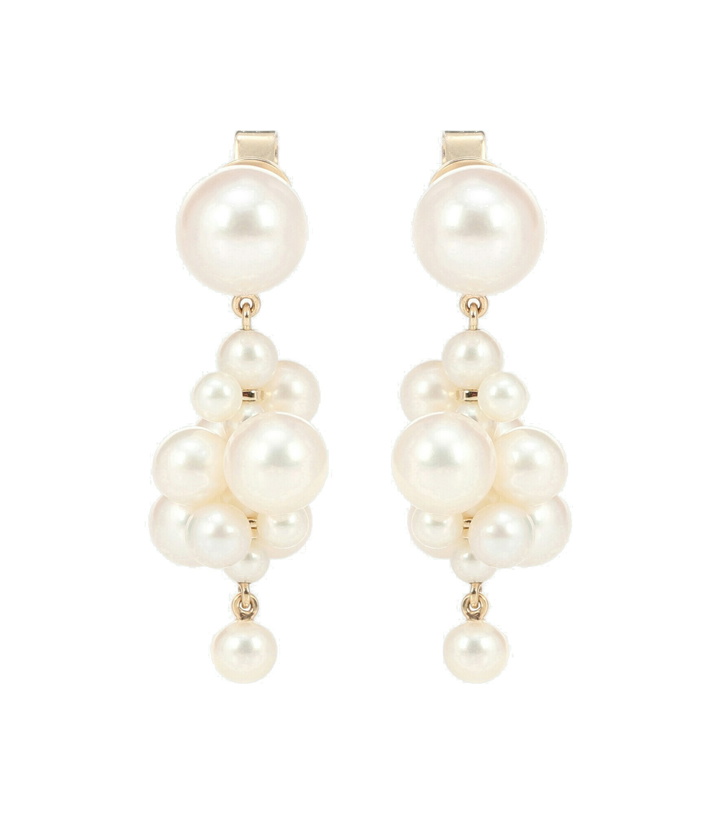 Photo: Sophie Bille Brahe - Botticelli 14kt gold earrings with pearls