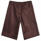 Adidas 80s 11In Bermuda Short in Shadow Brown