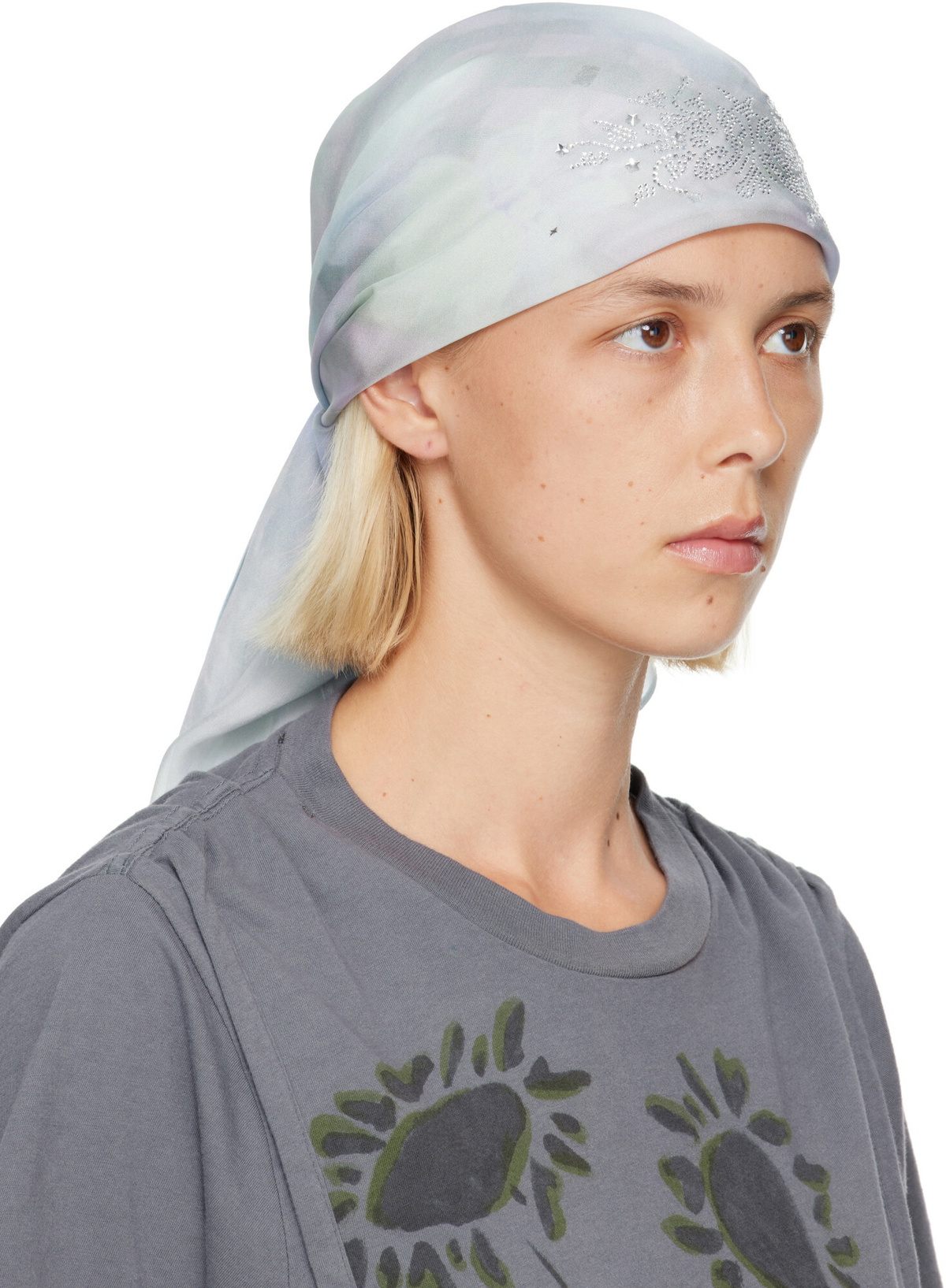 Collina Strada Blue Princess Foulard Scarf