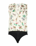 Berna Womens Bodysuit Ivory