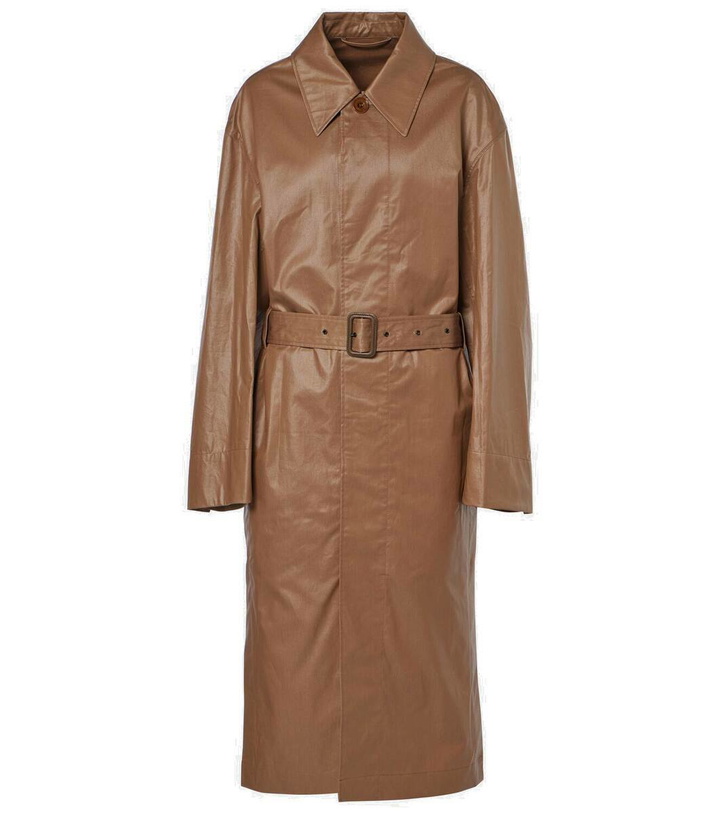 Photo: Lemaire Belted cotton raincoat