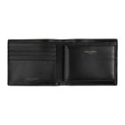 Saint Laurent Black Tiny Monogram East/West Wallet