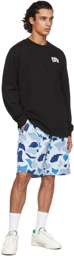 Billionaire Boys Club Blue Camo Shorts