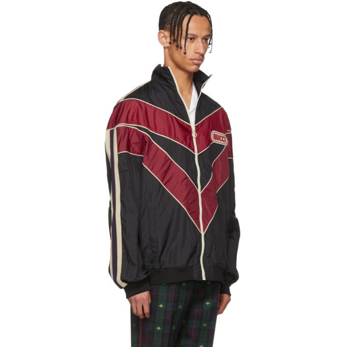 Black gucci outlet track jacket