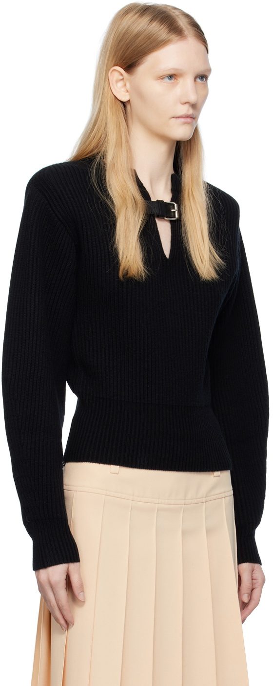 16Arlington Black Egra Sweater