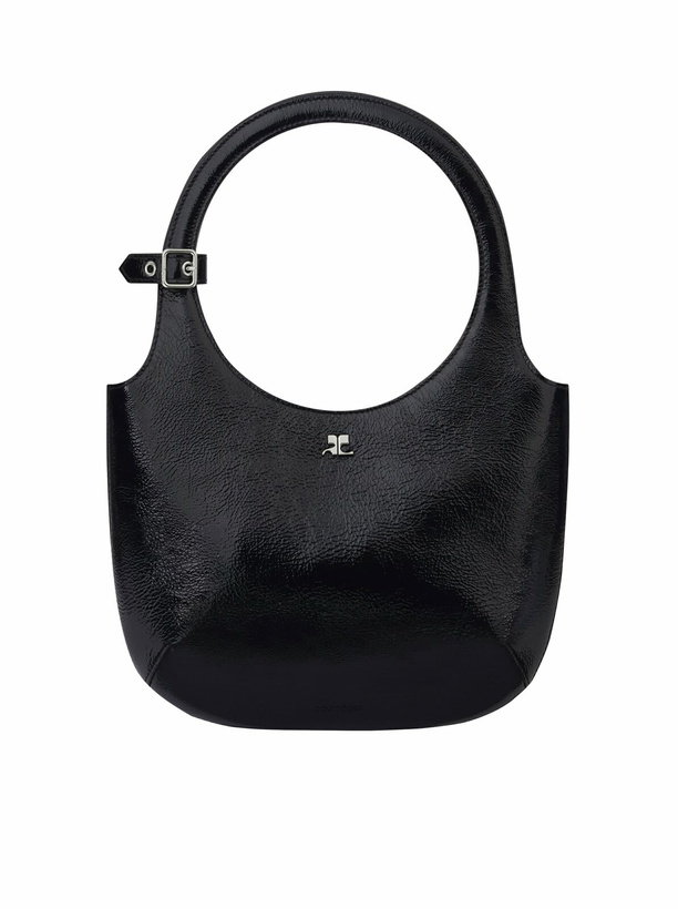 Photo: Courrèges Logo Plaque Top Handle Bag