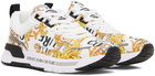 Versace Jeans Couture White Dynamic Sneakers