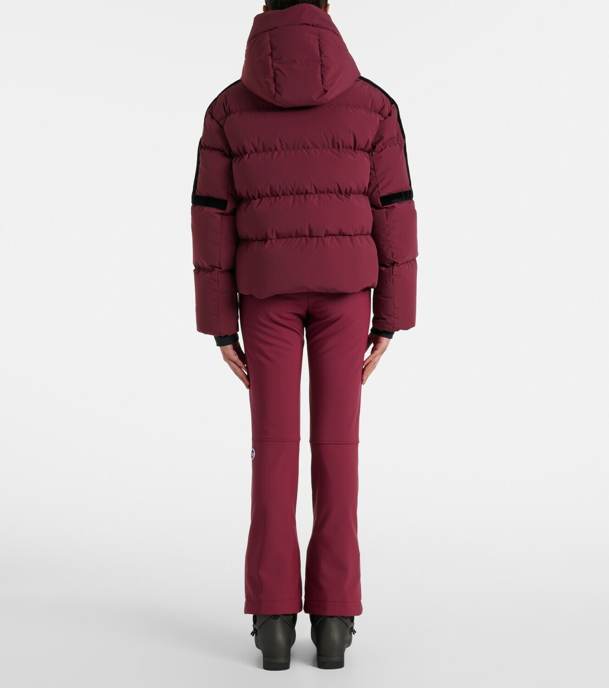 Fusalp Barsy velvet-trimmed down ski jacket