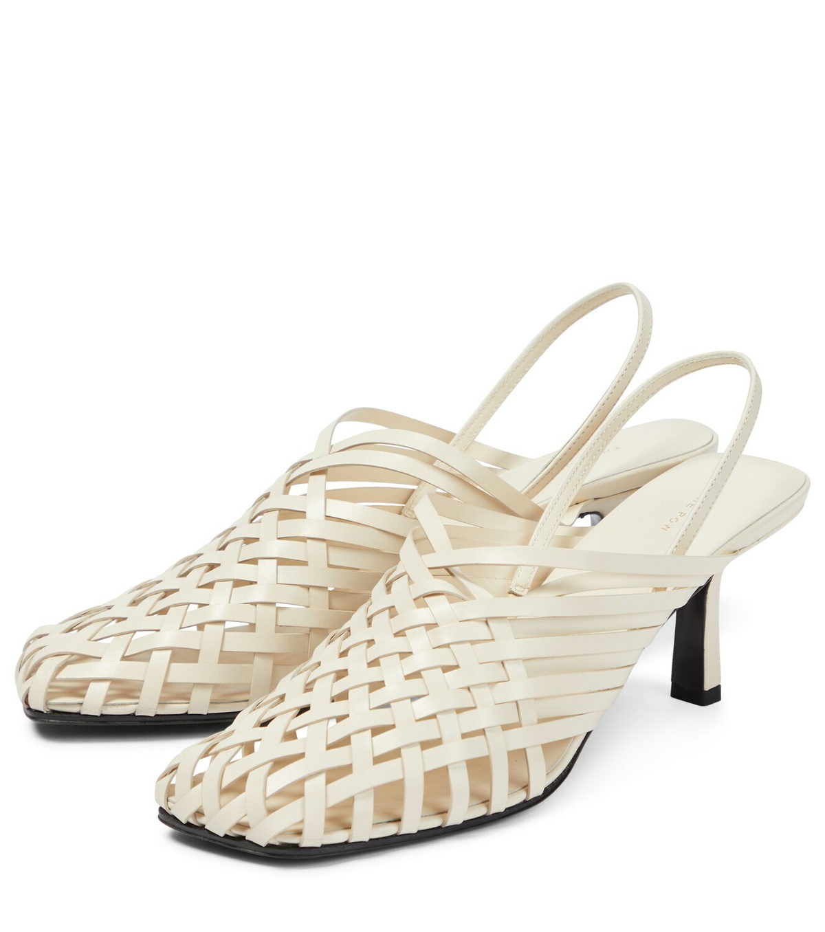 サンダル・ミュール THE ROW Leather Mules The Row - Signum Brown Leather Mule. 90mm | Mitchell Stores