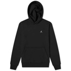 Air Jordan Women's Essential Fleece Popover Hoody in Black/White