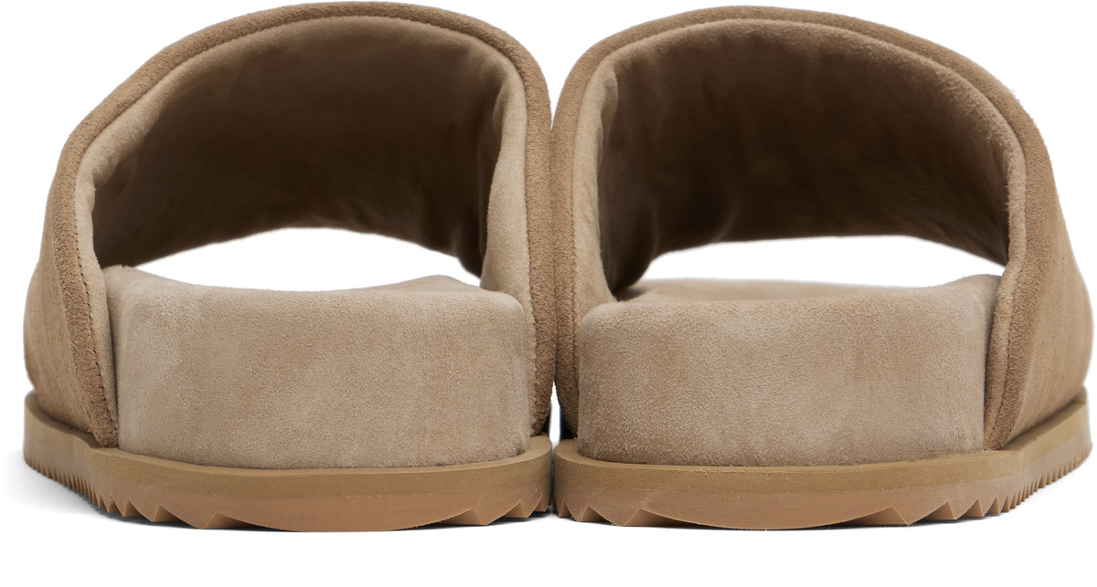 YUME YUME BEIGE エコレザー FINN SIDER サンダル Yume Yume Beige Faux Leather Finn Sider Sandals – BALTINI