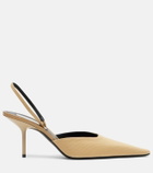 Victoria Beckham Sloan canvas slingback pumps