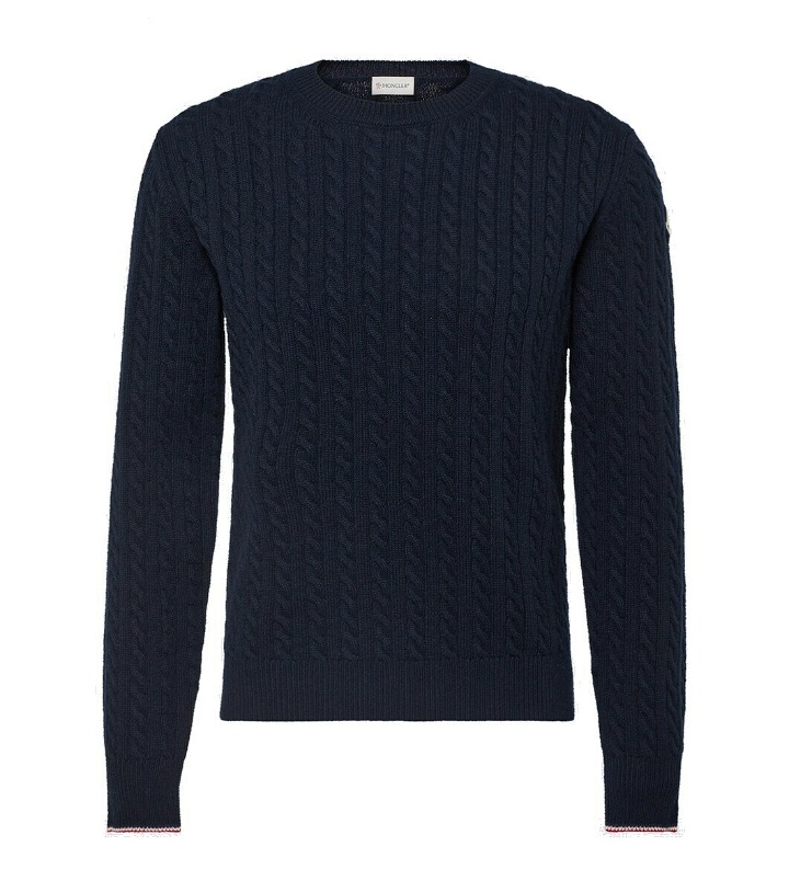 Photo: Moncler Wool and cashmere sweater